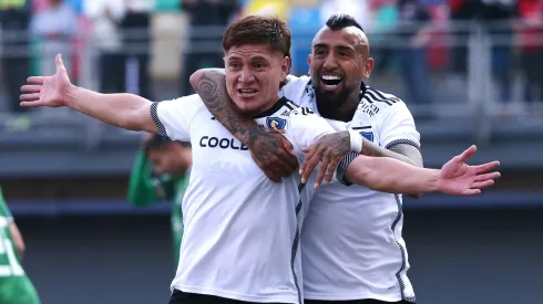 Arturo Vidal en llamas con la actuación de Colo Colo.
