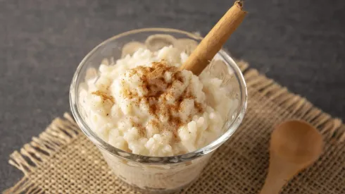 Receta de arroz con leche.
