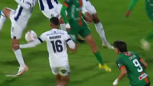 El penal no cobrado a Cobresal en Copa Libertadores.
