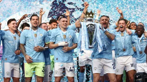 Manchester City hace historia y es tetracampeón del fútbol inglés.
