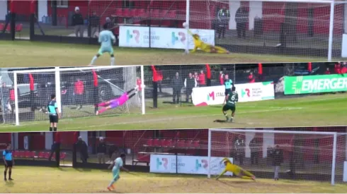 Gabriel Maureira la rompió con verdaderos tapadones en el Cacique.
