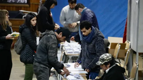 Local de votación.
