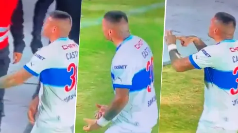 El delantero de la UC fue criticado por sus gestos al final del partido
