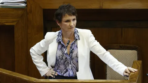 Ministra del interior Carolina Tohá, se refiere a proyecto de condonación del CAE.
