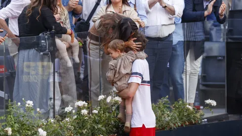 Juan, pequeño hijo de Jarry, protagonizó un tierno momento en Roma.

