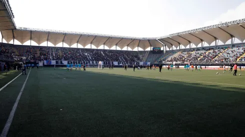 Estadio Bicentenario de La Florida no tendrá fútbol hasta septiembre.
