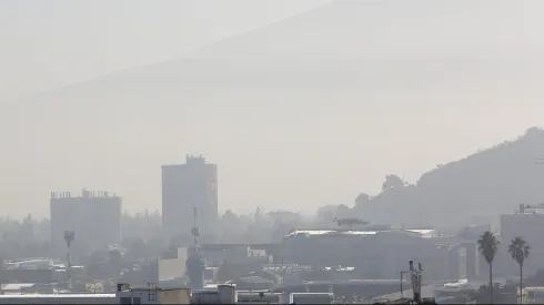 Mala calidad del aire en Santiago (Foto referencial del 8 de mayo de 2023)
