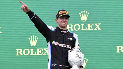 Esteban Ocon ganó el Gran Premio de Hungría en 2021. 
