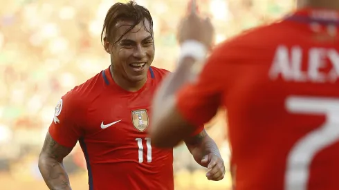 Edu Vargas encabeza el ránking de goleadores de Chile en Copa América.
