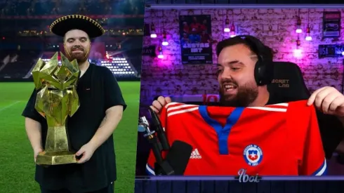 Ibai se fue decepcionado de México y se acordó del hincha chileno.
