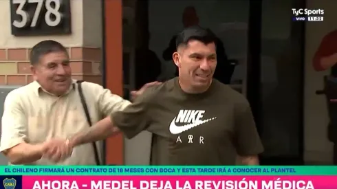 Gary Medel será presentado esta tarde en Boca Juniors.
