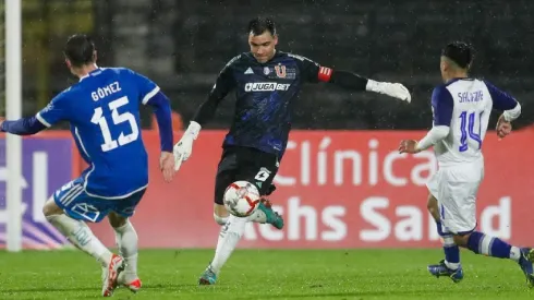 Cristopher Toselli fue capitán de la U por primera vez desde su llegada.
