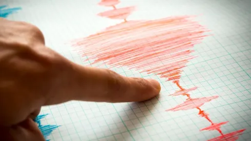 Temblor en Chile.

