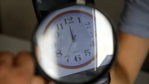 Cambio de hora en Chile.
