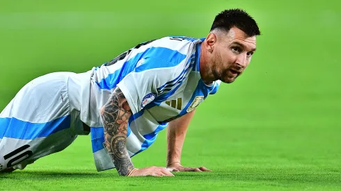 Messi apuntó a las canchas en esta Copa América 2024.
