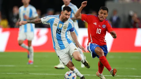 Messi y Argentina fue beneficiado ante Chile 
