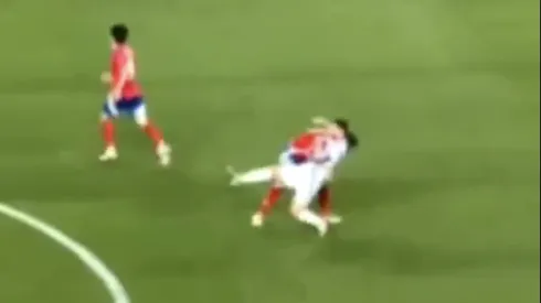 La jugada de Rodrigo Echeverría con Messi
