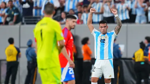Nicolás Fernández y la amargura de Chile contra Argentina.
