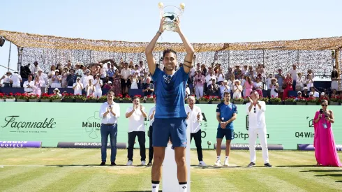 Alejandro Tabilo alzó su segundo título tras ganar el ATP de Mallorca.
