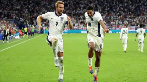 Jude Bellingham y Harry Kane, responsables del triunfo de Inglaterra a Eslovaquia.
