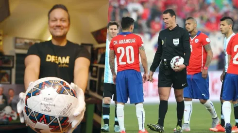 La pelota de la final del 2015 que Roldán se llevó a Colombia volvió a Chile

