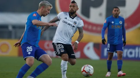 Ni con Arturo Vidal en cancha, Colo Colo pudo llevarse el triunfo ante Santa Cruz.

