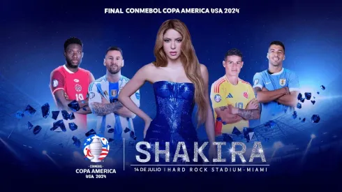¿A qué hora se presenta Shakira en la final de la Copa América?
