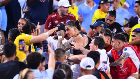 Darwin Núñez fue la cara más visible de los incidentes en la Copa América
