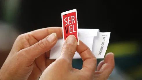 Estampilla del Servel
