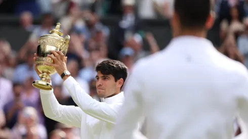 Carlos Alcaraz volvió a superar a Djokovic en la final de Wimbledon
