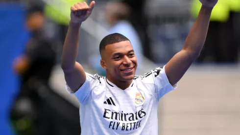 Kylian Mbappé se puso la merengue del Real Madrid.
