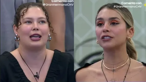 Así fue el fuerte cruce entre Carlyn y Michelle.
