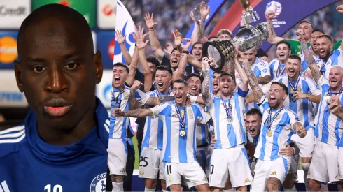 Demba Ba le cayó con todo a Argentina tras su polémico cántico.
