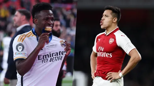 Vinicius fue comparado con el Alexis que brillaba en Arsenal
