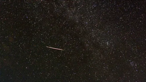 Lluvia de estrellas perseidas.
