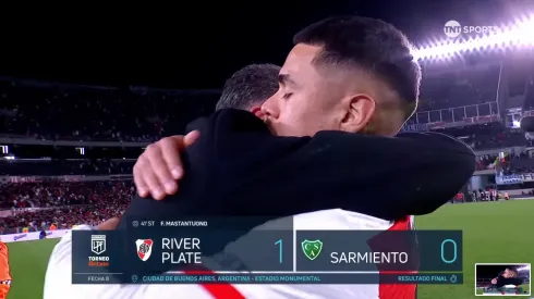 El abrazo de Martín Demichelis y Paulo Díaz que emocionó a River Plate
