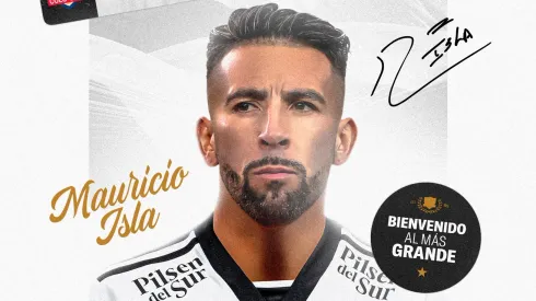 Colo Colo hace oficial el fichaje de Mauricio Isla.
