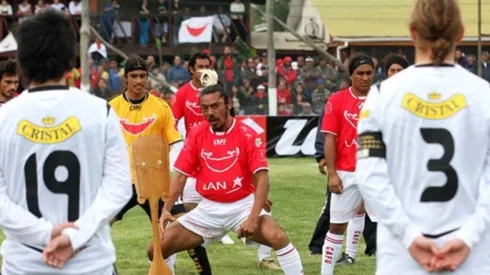 Colo Colo fue hasta Rapa Nui para jugar la Copa Chile 2009
