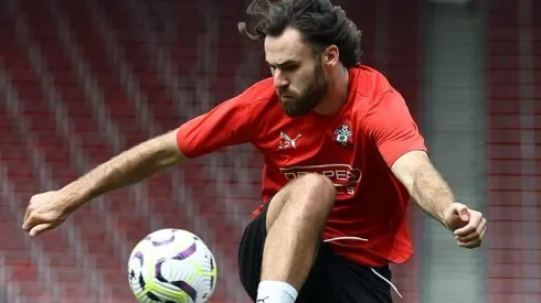 Ben Brereton Díaz tuvo su primer entrenamiento abierto con el Southampton.
