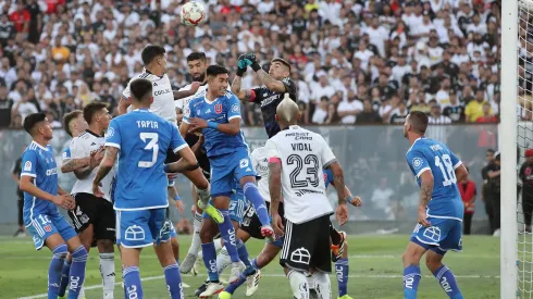 Colo Colo ya piensa en el partido ante la U.
