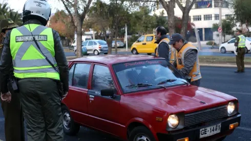 Fiscalización de la restricción vehicular 
