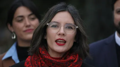 Ministra vocera de gobierno, Camila Vallejo.
