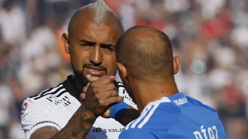 Vidal y Díaz ya se enfrentaron en el Monumental este año
