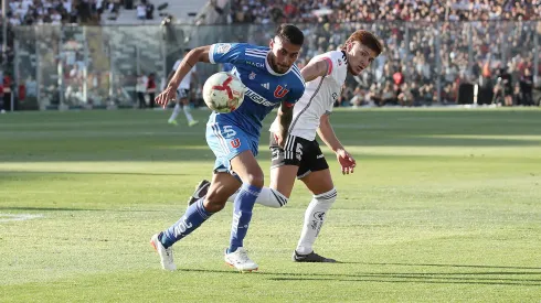 Ojeda jugó el último Superclásico ante Colo Colo
