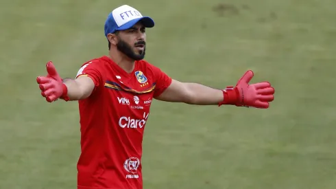 Johnny Herrera fue irónico, muy en su estilo, por el gol anulado a Everton frente a Católica. 
