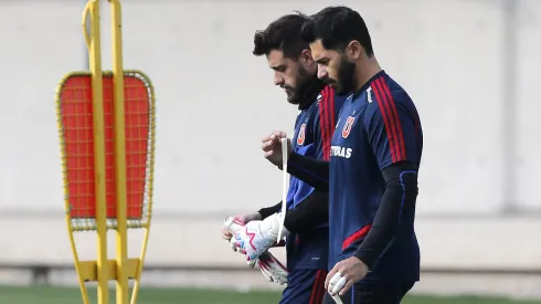 Fernando De Paul y Johnny Herrera en U de Chile.
