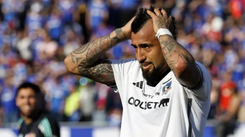 Arturo Vidal quedó fuera del duelo ante Junior por lesión. 
