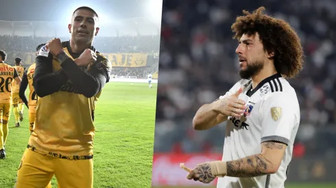Glaby fue a buscar a Falcón apenas ingresó al partido
