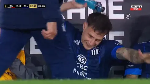 Bruno Barti estalló en bronca.
