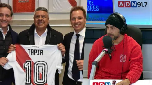 Valdivia cuenta que Tapia ayudará a la hinchada de River de ser necesario
